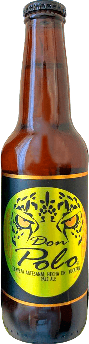 Cerveza clara Don Polo 355 ml.